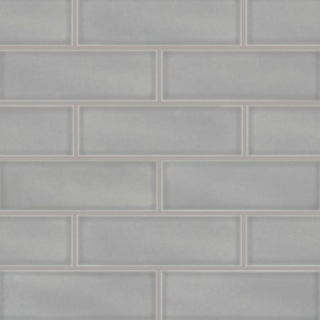 Msi Morning Fog 4"X12" Glazed Handcrafted Ceramic Subway Tile, 6PK ZOR-MD-0466